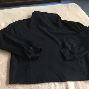 Who What Wear pull-on mock neck ribbed top